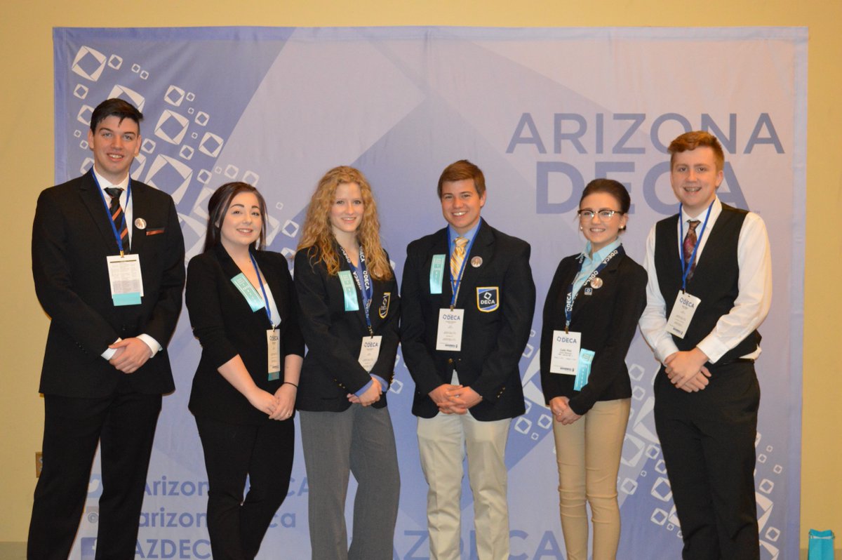 drhs_deca's tweet photo. Good luck to everyone competing today at #AzCdc https://t.co/69zSrRvgxM
