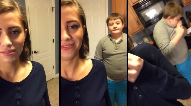 This girl rips a fart so bad that her little brother is genuinely scared fo...