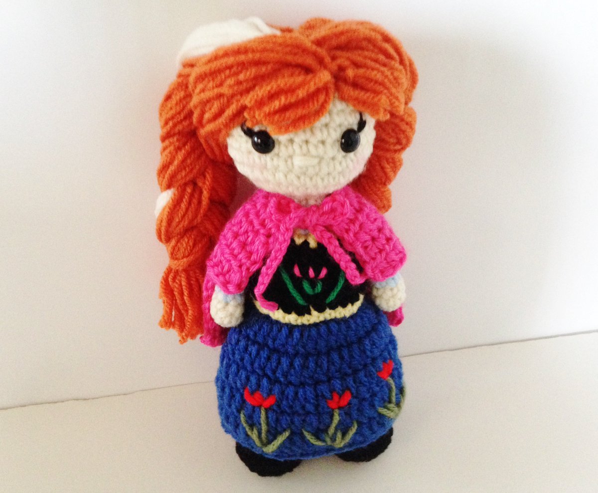 HelloSweetKids's tweet image. Come and See Crochet #Elsa and #Anna frozen inspired doll at etsy.com/shop/helloswee…