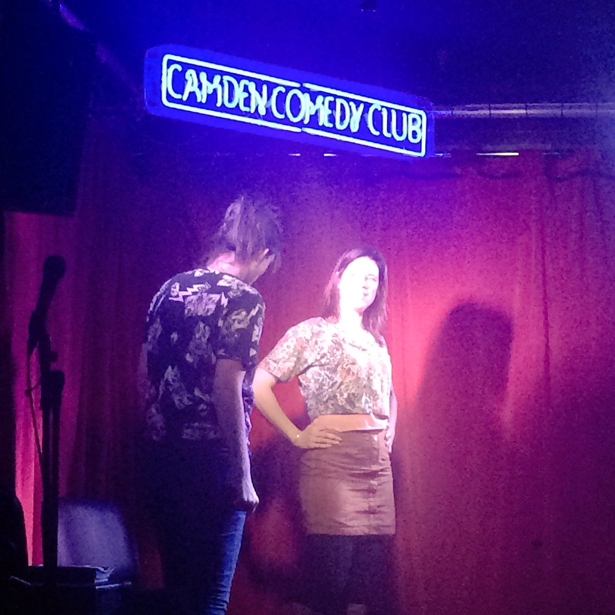 Hello? Is it we you're looking for? (<a href="/Ammick/">Vanessa Hammick</a> &amp; <a href="/LouSanders/">Lou Ann Sanders</a> hosting Liars' Club as their group "Hello")