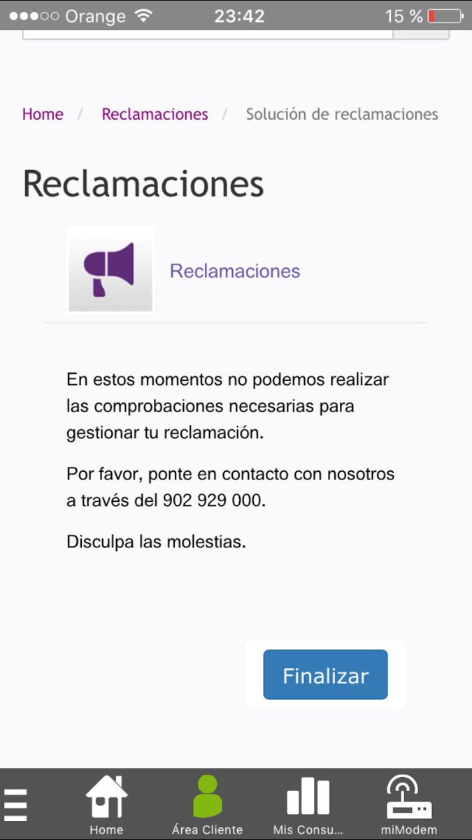 jesustrancon's tweet photo. @ono_ono intento abrir reclamación para que me envíen el sobre para el router pero es imposible. Quedáis advertidos https://t.co/HABWnATJFD
