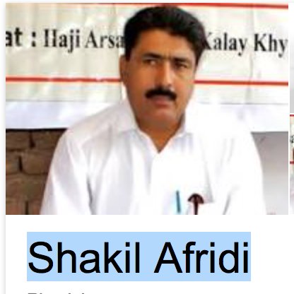 It is disgraceful that we have left this doctor behind (in prison in Pakistan) when he helped CIA locate Bin Laden -