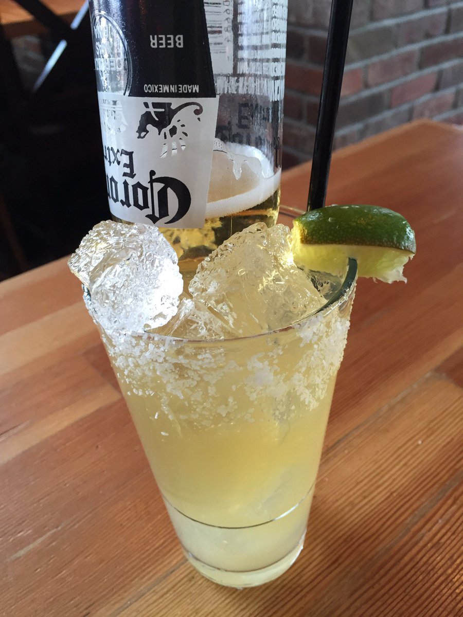 Stop by our Highlands location and sip on a Beer Rita. It's the best of both worlds. Happy Monday!