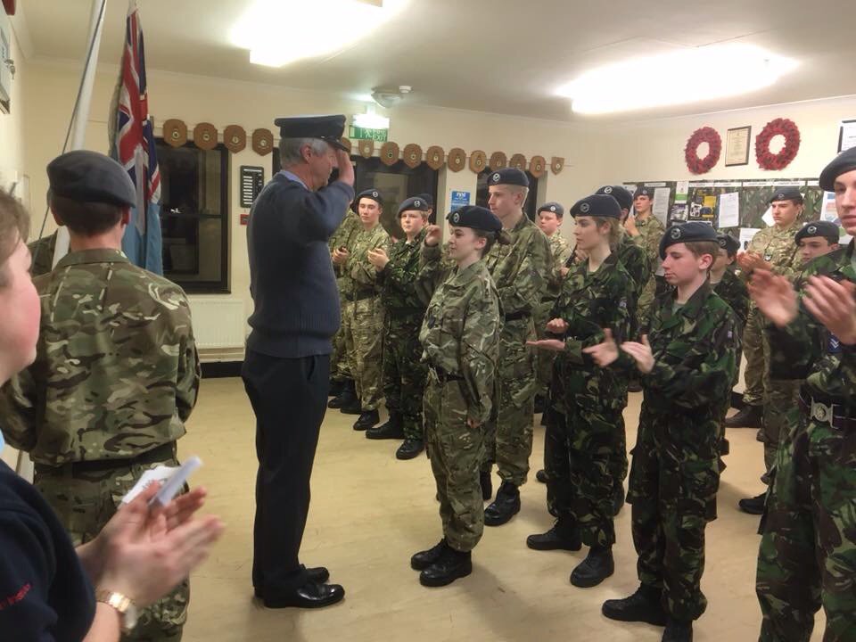 A new Sgt Reed for 1024Sqn, well done!!