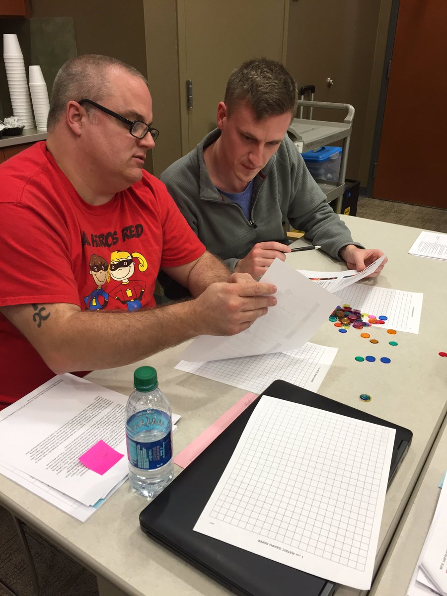 jdkubiak's tweet image. Ts learning about math practices through productive struggle. #lsr7springpd #lsr7mathpractices