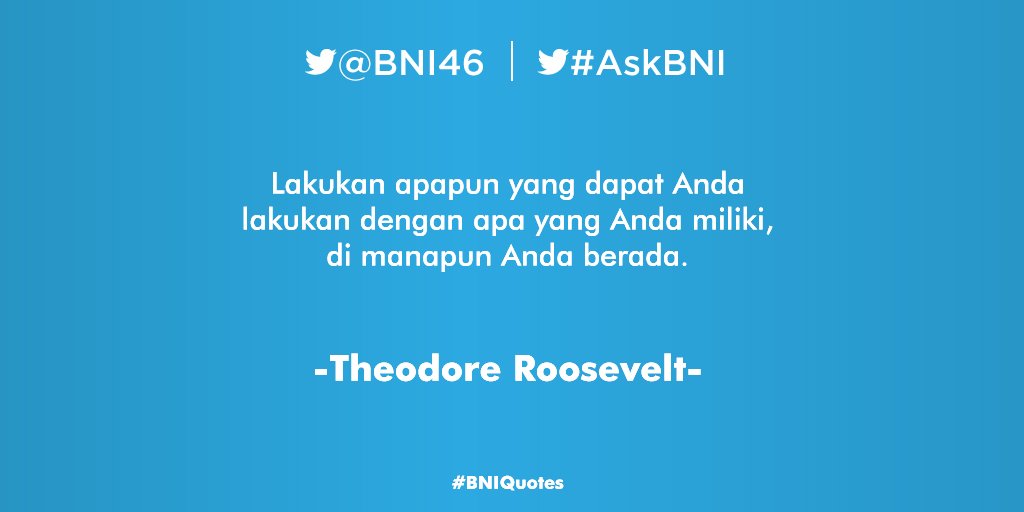 BNI's tweet photo. Selamat pagi dan selamat beraktivitas :) #BNIQuotes https://t.co/7mOXMRpAa0 https://t.co/TGoFNToFkV