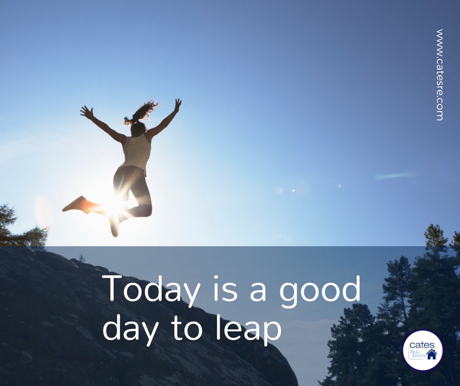 CatesRE's tweet photo. #LeapDay #getoffthefence https://t.co/RUQGkEDKs5