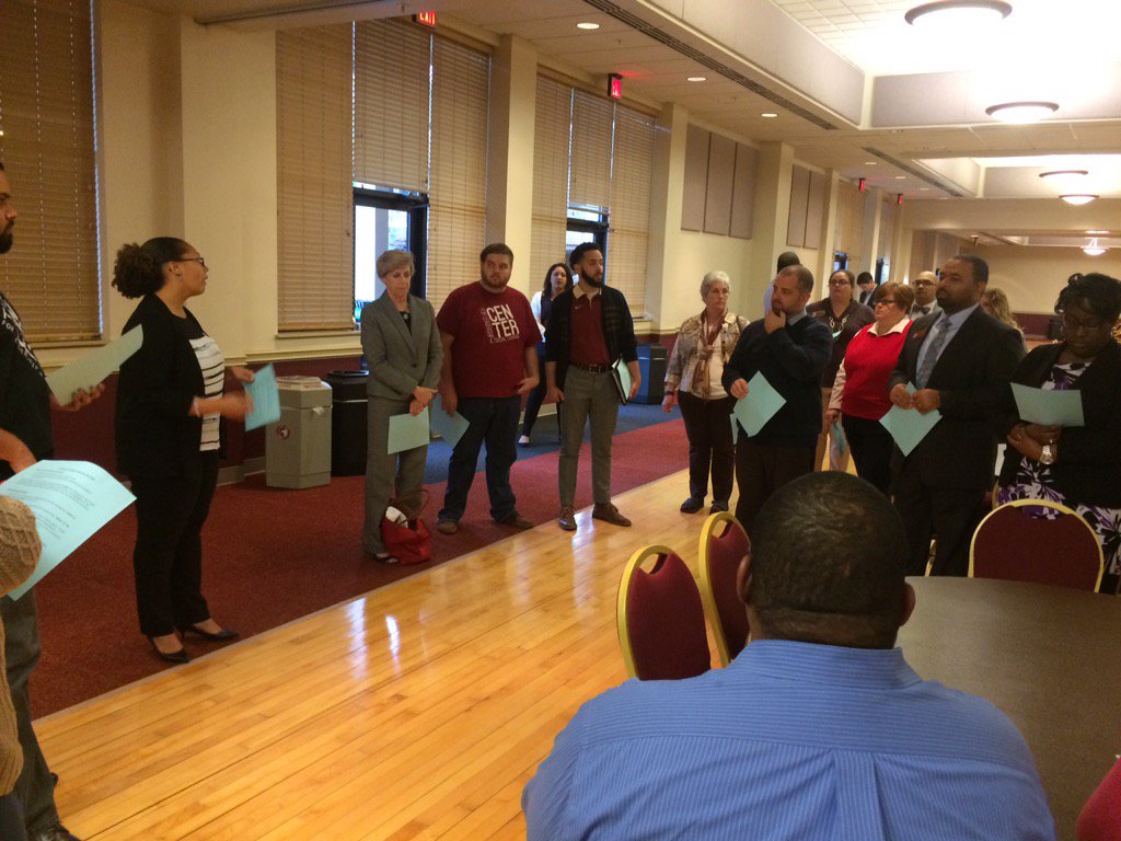 TheCenterFSU's tweet photo. Many members of @FSU community are here to help facilitate tonight's open dialogue @ UnionBallrooms. Join us @ 6:30. https://t.co/Jew0I4vt3a