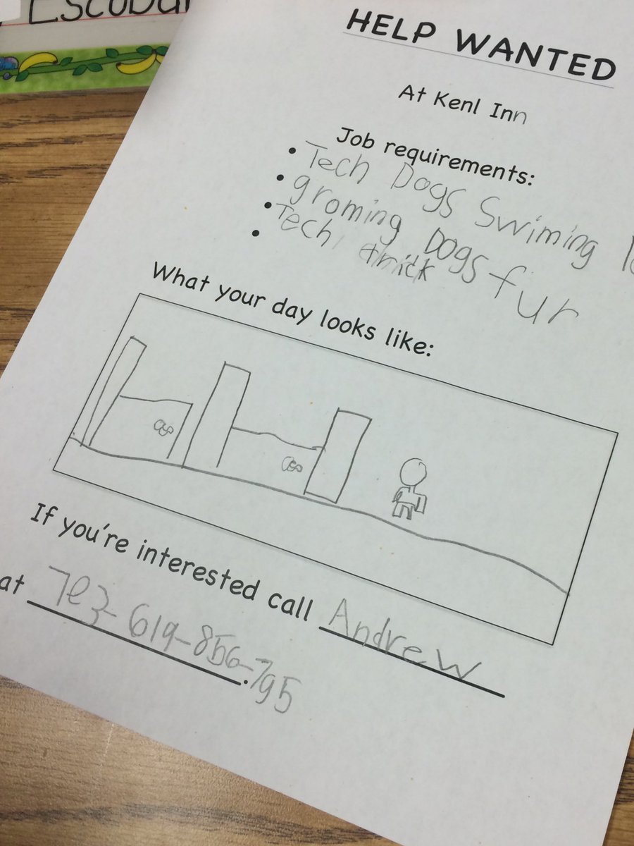 MsSamara_'s tweet photo. Today we learned about goods+services.Do you fit the requirements for our Dog Kennel? #mustlovedogs @APSsocstudies 🐶 https://t.co/r3UffPMeNF