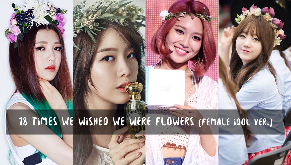 allkpop's tweet photo. 18 Times we wished we were flowers (Female idol ver.) https://t.co/1GrE45jlV5 https://t.co/JzmgEjqwDR