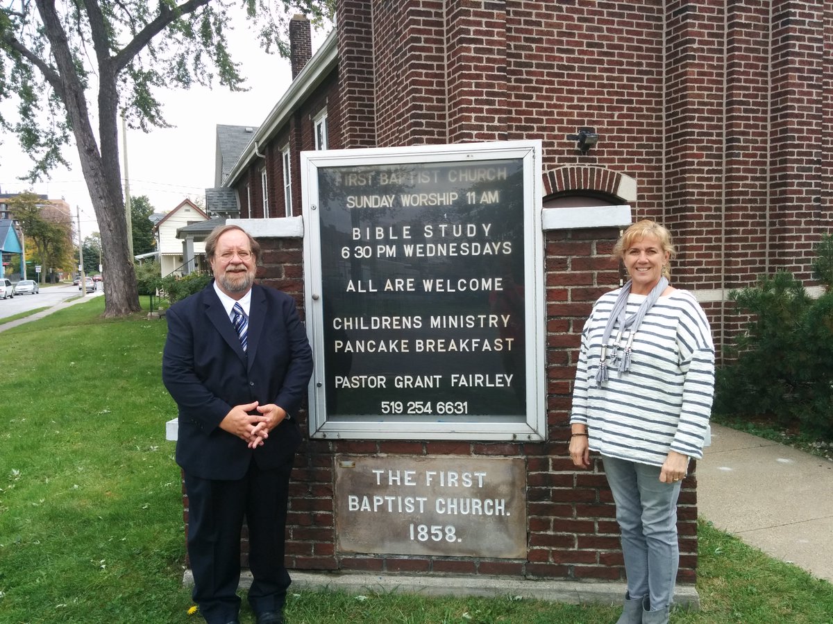 Pastor Grant &amp; Cari Fairley ended their leadership @ FBC Sunday. A celebration of God's #blessings together #Windsor