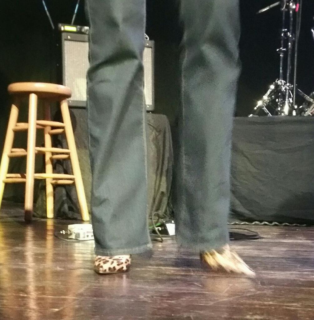 Sphere3CEO's tweet photo. I do love my shoes and so does @histalk thanks Mr. H and crew makes these painful shoes worth it! #HIMSS16 https://t.co/Xeg0tKHy5g