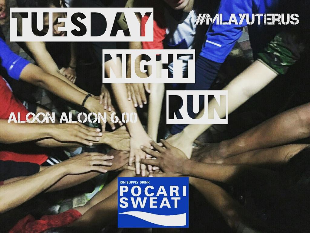 kinvanglory's tweet photo. Yuk nanti kita TuNR kumpul di parkiran timur alun alun Tulungagung jam 7.00 malam just 5k #mlayuterus #tagrunners https://t.co/LEA9FiEYcp
