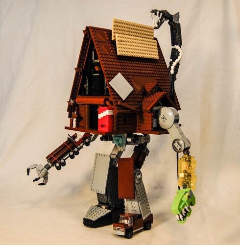_AlexHirsch's tweet photo. Dipper would LOVE this amazing Lego Shack-Tron by @BrickZfrom9to5!  (Soos would choke on the pieces) https://t.co/tpfgSHnyr7