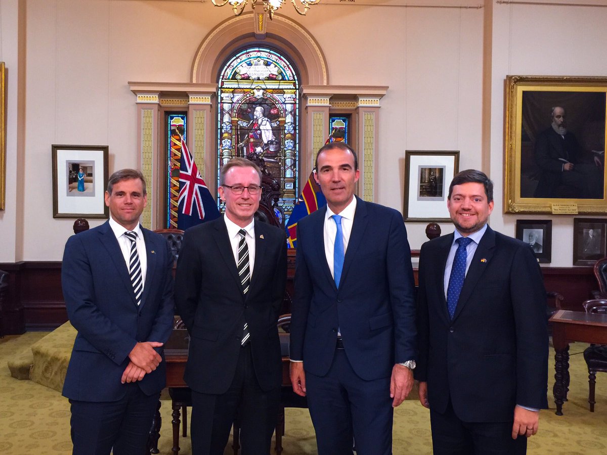 GISS_SYDNEY's tweet photo. Starting our Chamber Mission to South Australia meeting Adelaide Lord Mayor @MartinHaese &amp; Councillor @davidslama https://t.co/dppOdMedwe