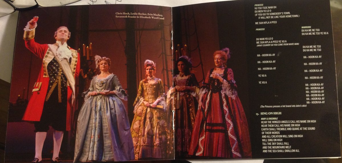 TheLeslieBecker's tweet image. Well that was fun to open up the CD booklet for @agmusical only to find myself in the center spread! #UnexpectedFun