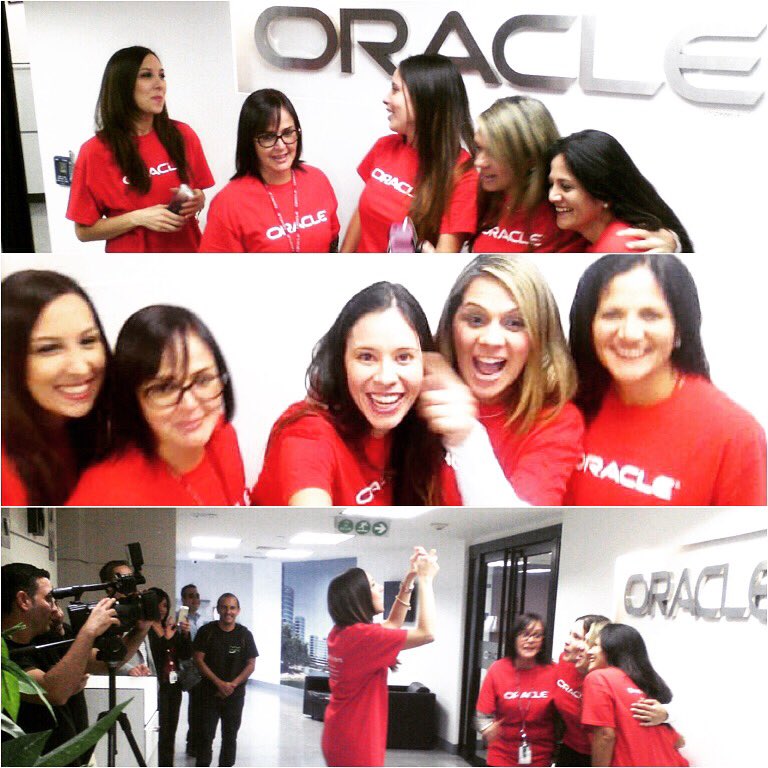 svallejo's tweet photo. #OracleVenezuela #GreatPlacetoWork #OracleLAD @exploreOracle https://t.co/rb7V33d4sw