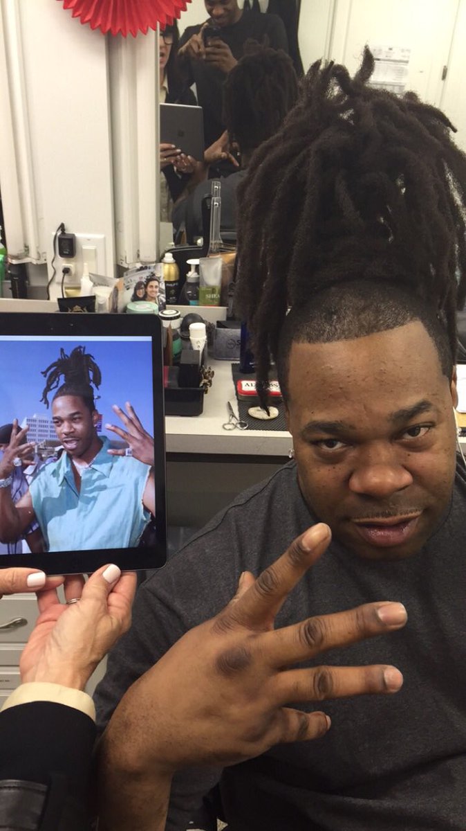 Busta Rhymes High Top Dreads