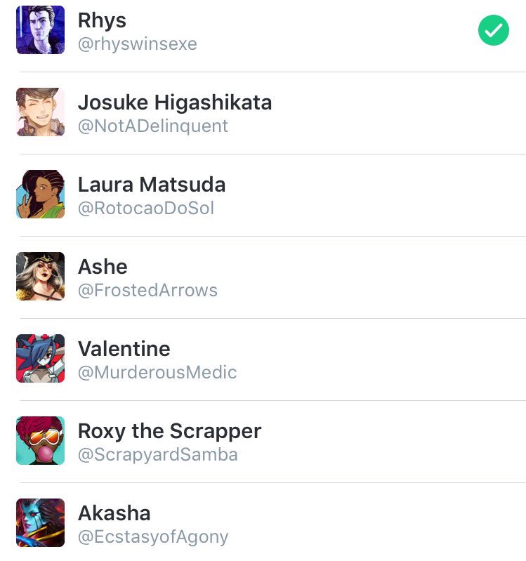 (( Also these are my most active rp twitters! Lemme know if we can to elsewhere too ;o ))