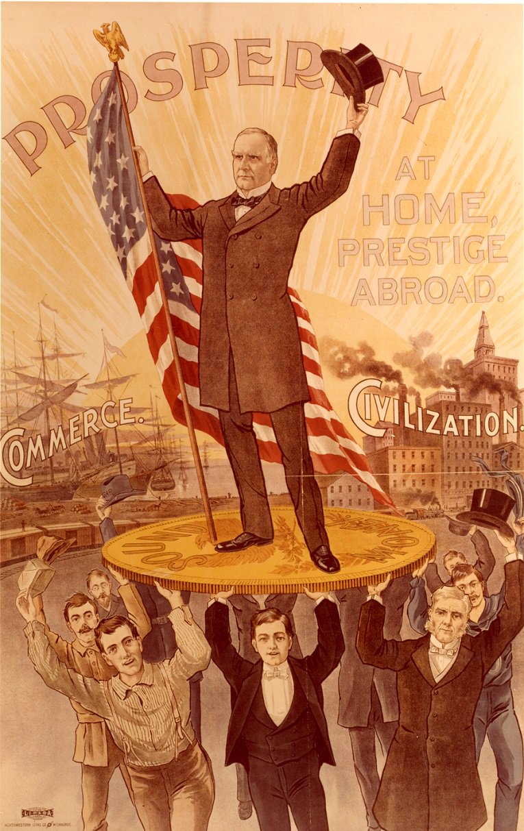 1896 Election Poster