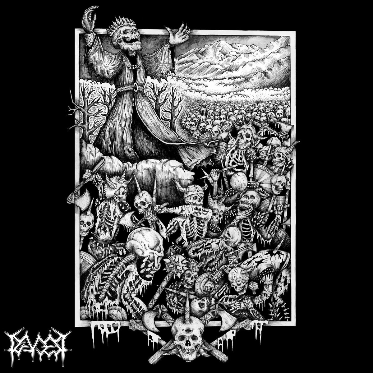 _J_Rayder's tweet photo. Incase you missed it 😊 #blackandwhite #ink #illustration #heavymetal #melbourne https://t.co/8d8OVQNm1V