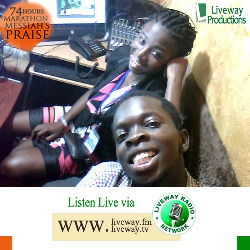 Official_bsings's tweet photo. #Liveway @liveway @makemisola @Official_bsings
#74HoursPraise #74hours #MMpraise #NowPlaying 74 hoursMarathonPraise https://t.co/N72VY1WSGm