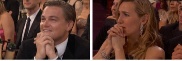 marley_ok's tweet photo. La cara de Di Caprio cuando agradecia Kate Winslet en el Año 2009 y la de Kate Winslet anoche cuando lo hacia Leo! https://t.co/EDD6hrSgdI