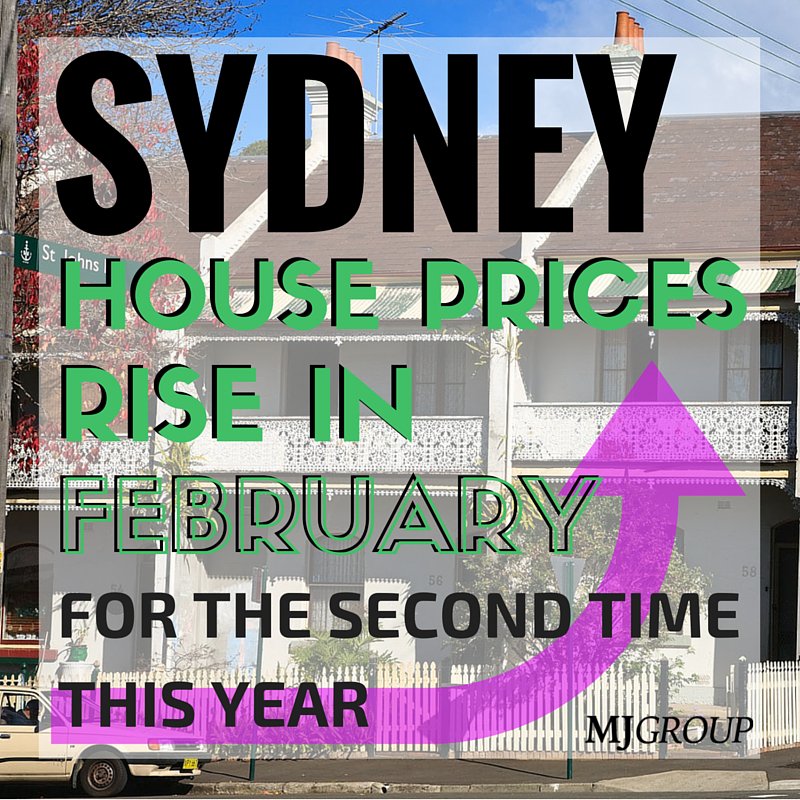 MJGroupRE's tweet photo. Sydney house prices rise in February, for the second time this year. 
https://t.co/sIN5noPhKi @FinancialReview https://t.co/FJZgL72iV3