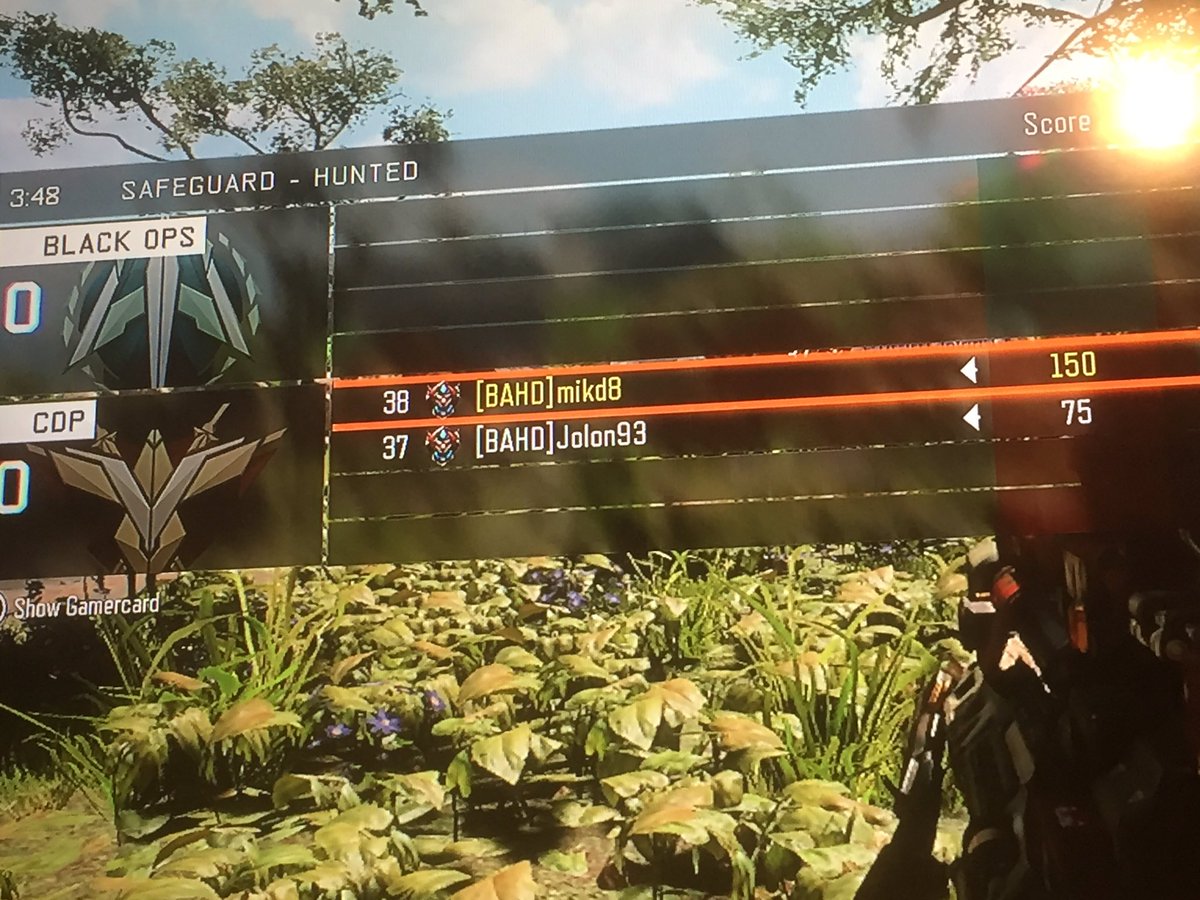 When BAHD scare off everyone #BAHD #blackops3 #safeguard