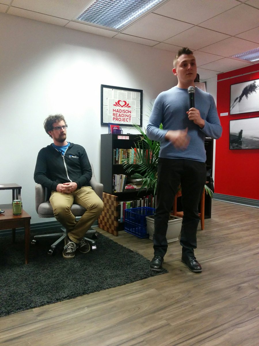 Christian to kickoff <a href="/StartupGrindWI/">StartupGrindMadison</a> !