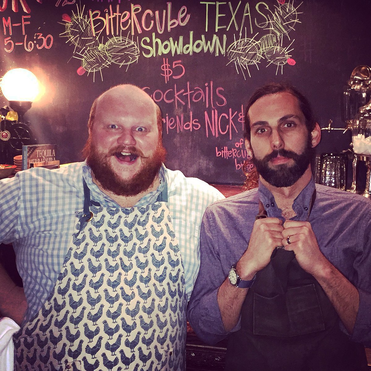 BadNewsBar's tweet photo. Come drink cocktails from @bittercube for $5! https://t.co/BIWTrTUoJc