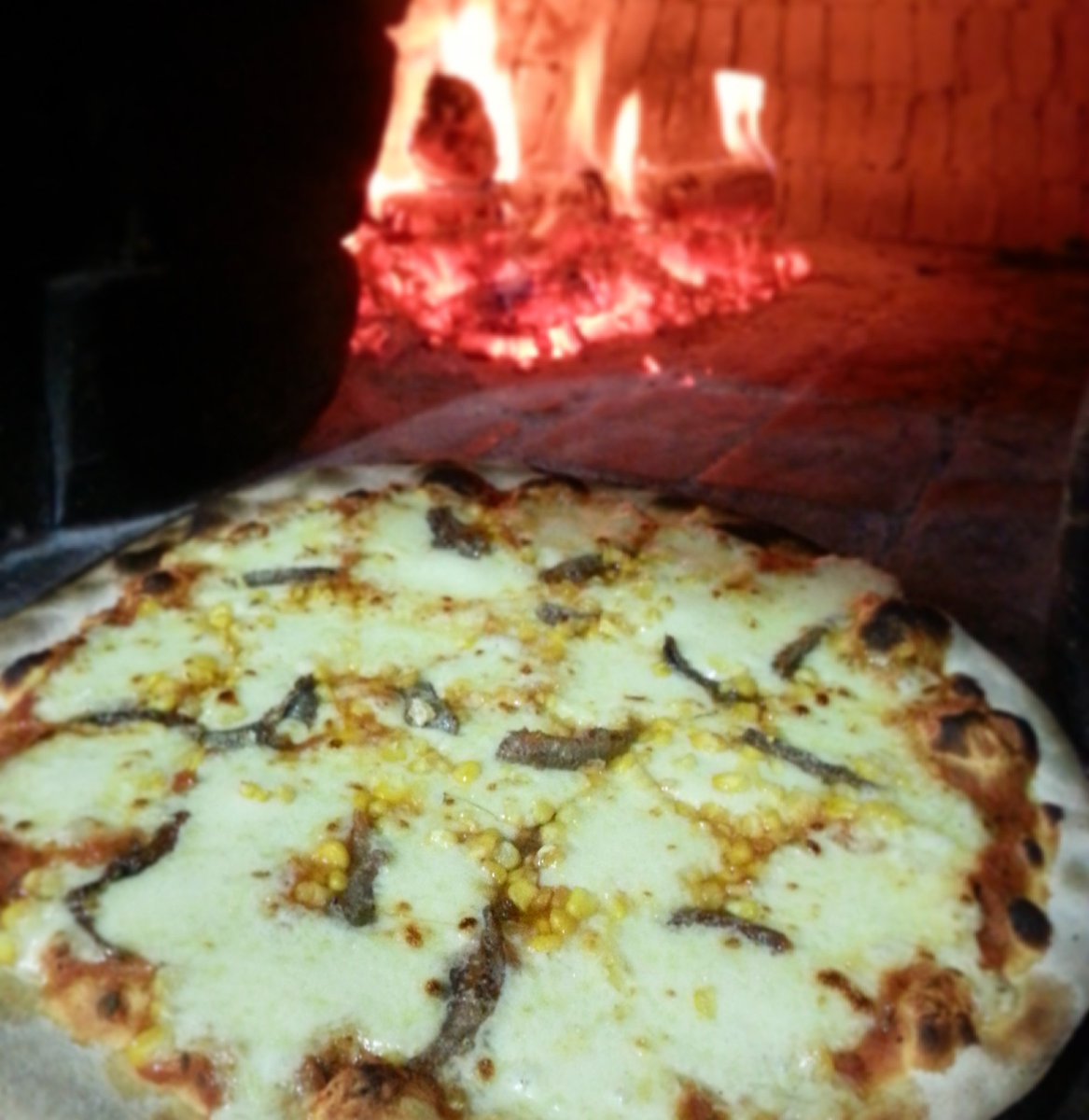 rtierradefuego's tweet photo. Deliciosa #pizza con maiz y anchoas #FoodPorn #FoofPic #PizzaLovers #FoodPics #SanAntonioDeLosAltos #SanAntonio https://t.co/WW1oZ27Bnl