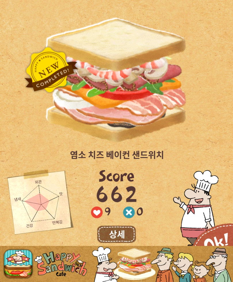 chicreate's tweet photo. "Happy Sandwich Cafe"를 게임하고있어요!
[Apple]https://t.co/1GG8BB9HKy [Android]https://t.co/dYVlfWzHKz
#샌드위치 #게임 https://t.co/7zbMNDva96