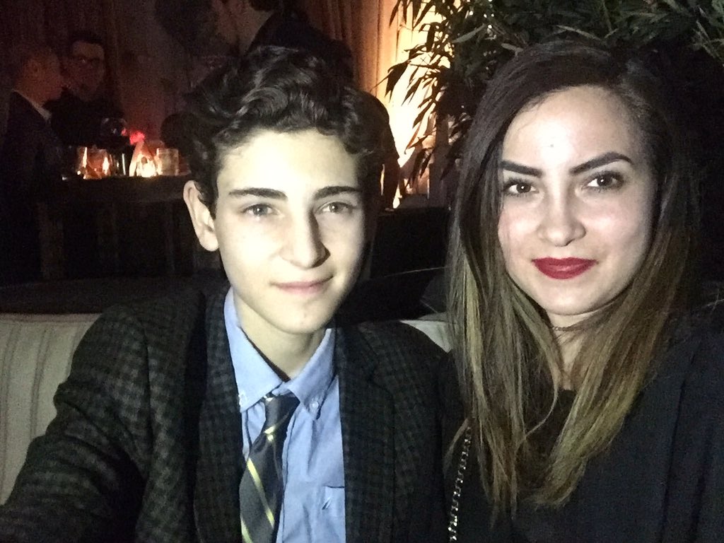 WingDingApp's tweet photo. Hanging out with this young star @realdavidmazouz @Gotham #GothamStories #wingdingnyc https://t.co/7s1RQlFeoV