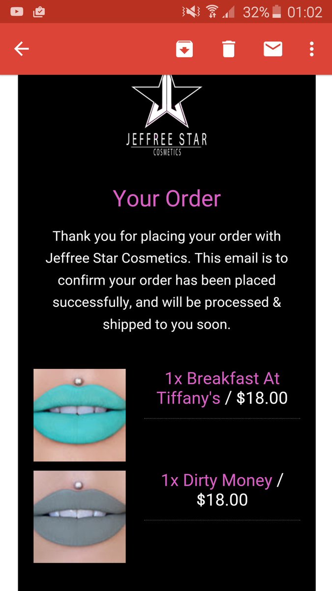 midgeglover's tweet photo. Ordered more of my fave liquid lipsticks @JeffreeStar if u havnt tried these then u defo need 2 #makeup https://t.co/9s9r6bkJJJ