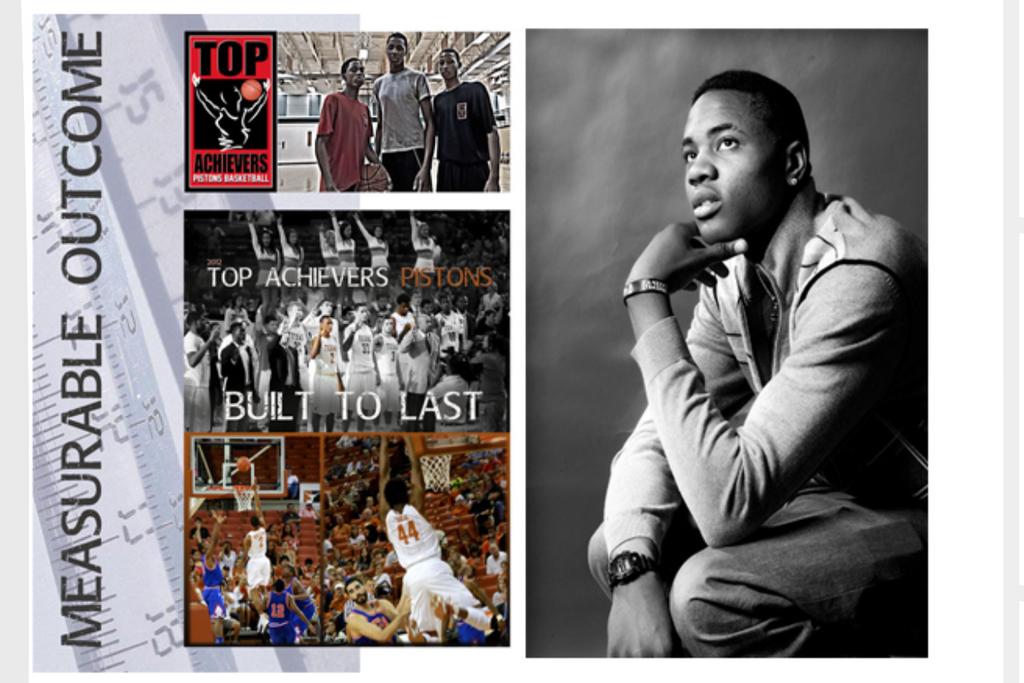 Sr. Night at UT.
Prince Ibeh and Demarcus Holland will be college graduates May 2016.
Former Top Achievers Pistons