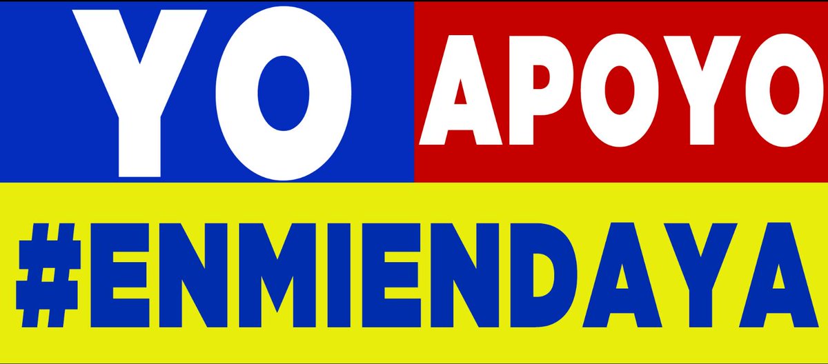 ADemocratica's tweet photo. #EnmiendaYA @mauricio_tovar: La enmienda nos permitirá salir democrática y electoralmente de Maduro y sus corruptos https://t.co/fppacUlLh4