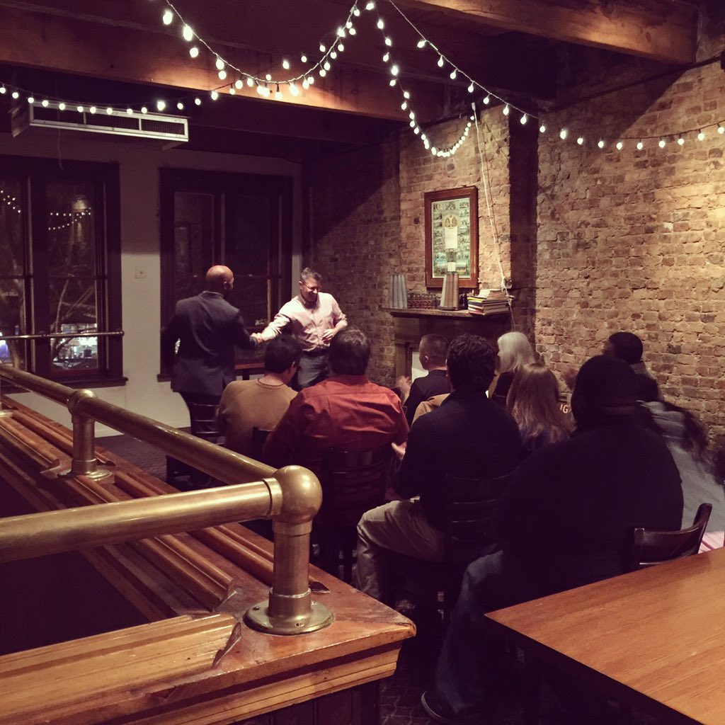 David Hehman did an outstanding job inspiring others through the story of #ColumbusMakesIT!