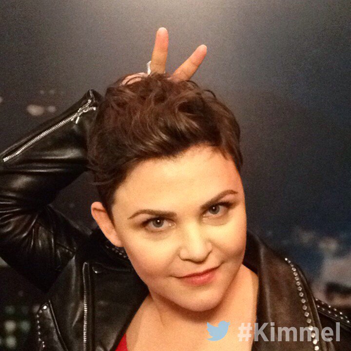Backstage at Kimmel NEW show tonight with Ginnifer Goodwin Zootopia
