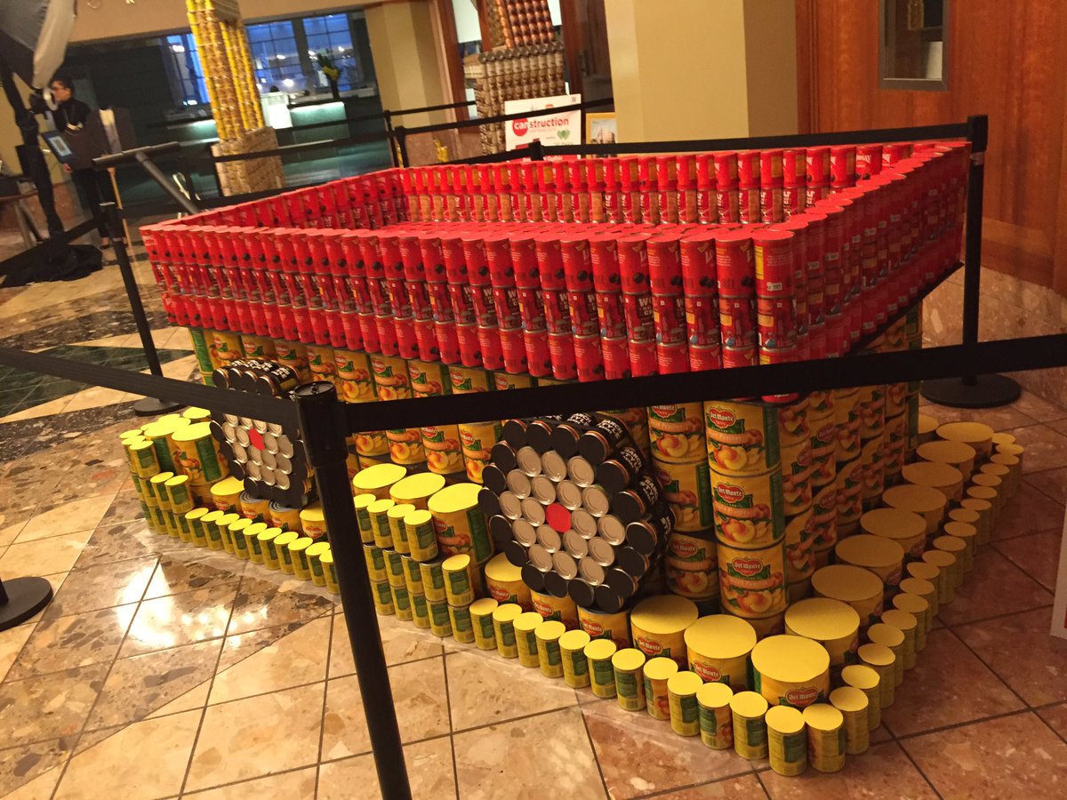 SFMFoodBank's tweet photo. #Nostalgia with this @RadioFlyer wagon #SFcanstruction2016 @Canstruction https://t.co/bdlKYQEtRY