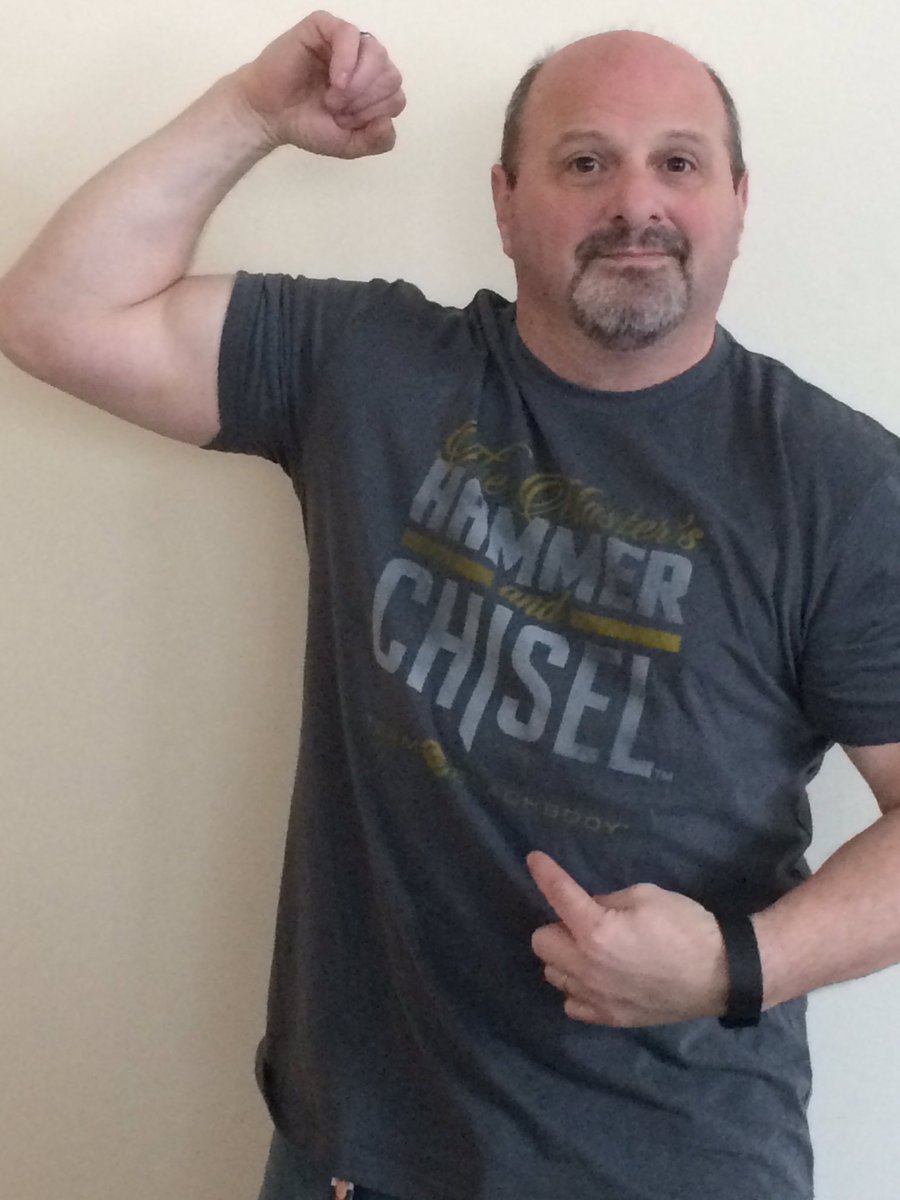 kirbyer's tweet photo. Hammer and Chisel program is complete now to get my fix again. 21 Day Fix is up next. Join me. https://t.co/z5DOWSKGK1