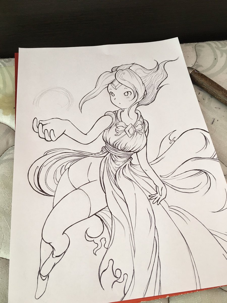 仕事あるのに何描いてんだ俺は 