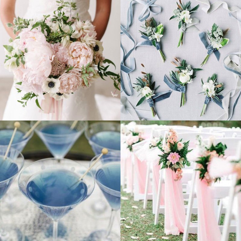 dearweddingday_'s tweet photo. {Pantone: This Year's Color Inspiration} Wedding ideas inspired by rose quartz and serenity: https://t.co/ZiajhnIv8O https://t.co/K1dHON2bz6