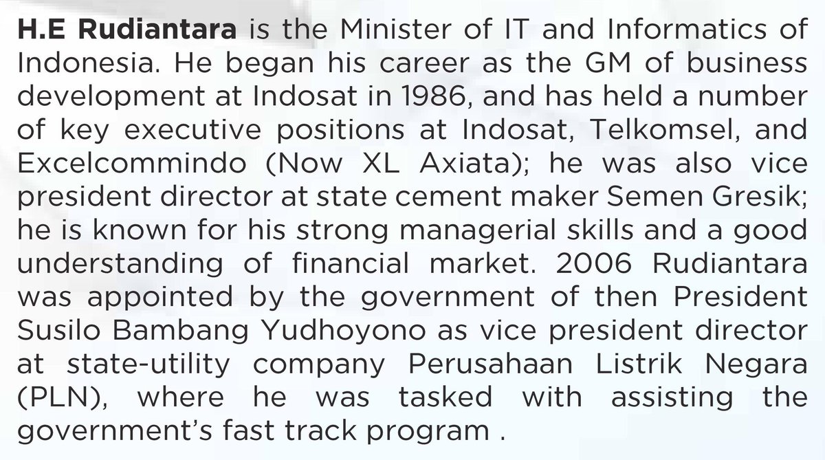 DigitalTAsia's tweet photo. #DTA2016 Speaker Highlight - H.E. Rudiantara-Minister of IT and Informatics of #Indonesia
https://t.co/zOP8AjXY73 https://t.co/c2REEvYQBH