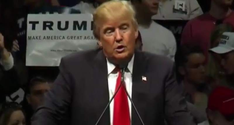 RawStory's tweet photo. Black college students kicked out of Trump rally in Georgia for no reason https://t.co/8wP5eUM39J https://t.co/X7Pp388GOt