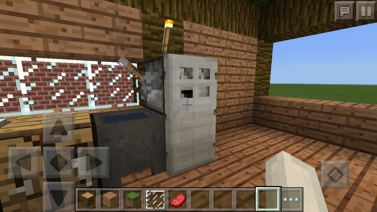 おもち なかなかいい感じにめり込みハウスができた テクスチャって大事ね Minecraft マイクラps3 T Co Lxjpdgbbjp