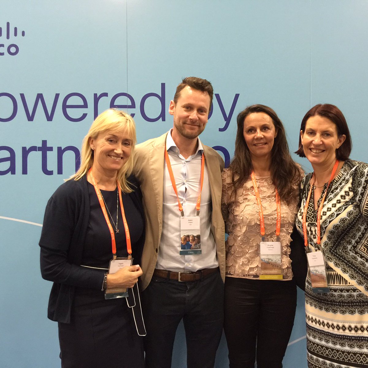 VigdisAustrheim's tweet photo. Security is a hot topic at #ciscoPS16, also for our strategic partner @Datametrix_as @CiscoNorway https://t.co/zgV2hiIRDQ