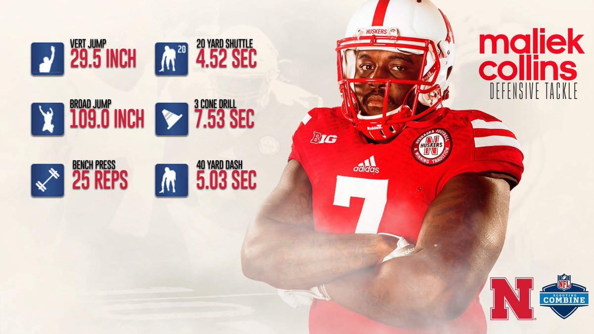 Huskers's tweet photo. #ProBigRed, NFL Combine edition. 

🔴🌽✊
📄: https://t.co/iMiHEoyoSU https://t.co/2yFCSA3juM