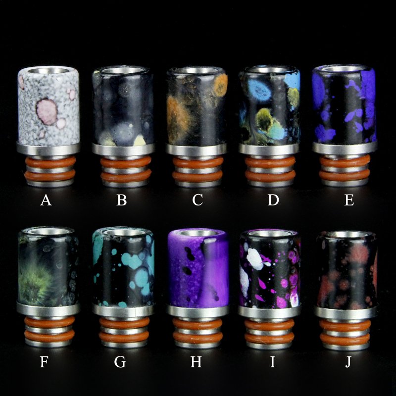 VaporEdward's tweet photo. Hey guys,newest resin stone drip tips,hottest selling. https://t.co/4wXchX6ktJ