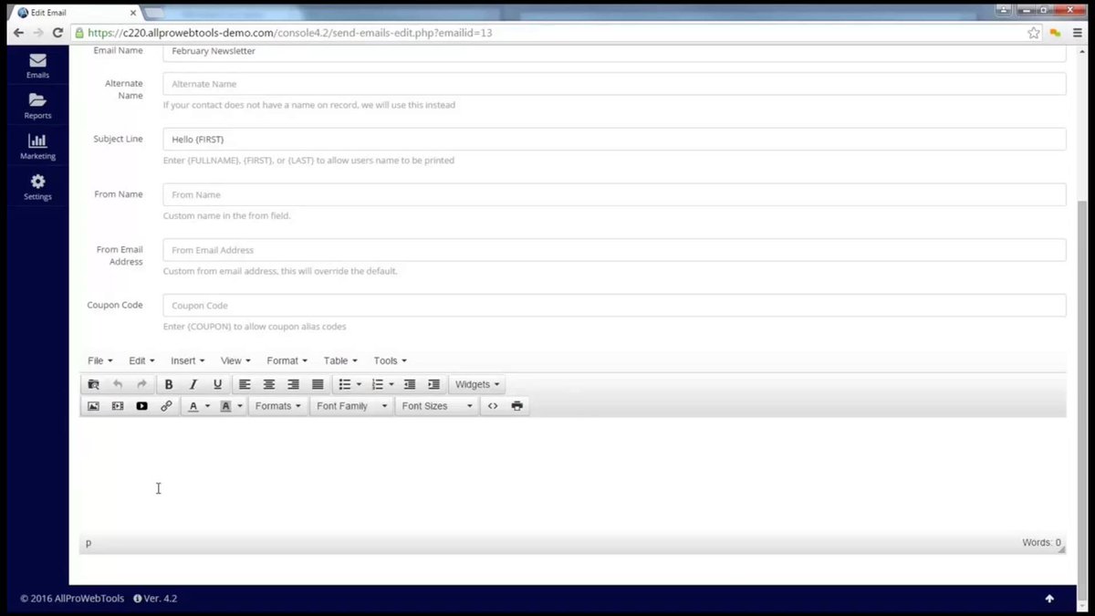 AllProWebTools's tweet photo. How to create & send emails to your contacts in #AllProWebTools. https://t.co/cQn07GuitG #emailmarketing #smallbiz https://t.co/NI4HK45ATa